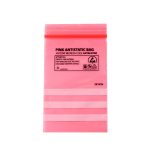 Pink Antistatic Bags - Gripseal - Closed - Antistat