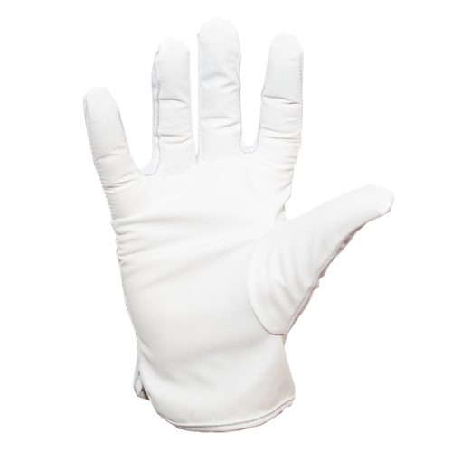 ESD PU palm glove with carbon stripes