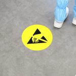 ESD Floor Sign - Antistat