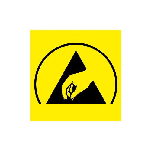 ESD Caution Label - Antistat