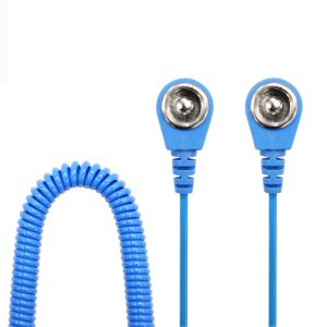 Coiled earth lead - Antistat
