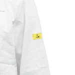 ESD White Lab Coat - ¾ Length - Sleeve - Antistat