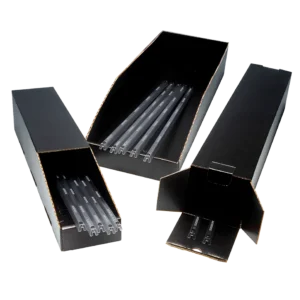 Corstat Bin Boxes - Group Photo, boxes containing IC tubes - Antistat