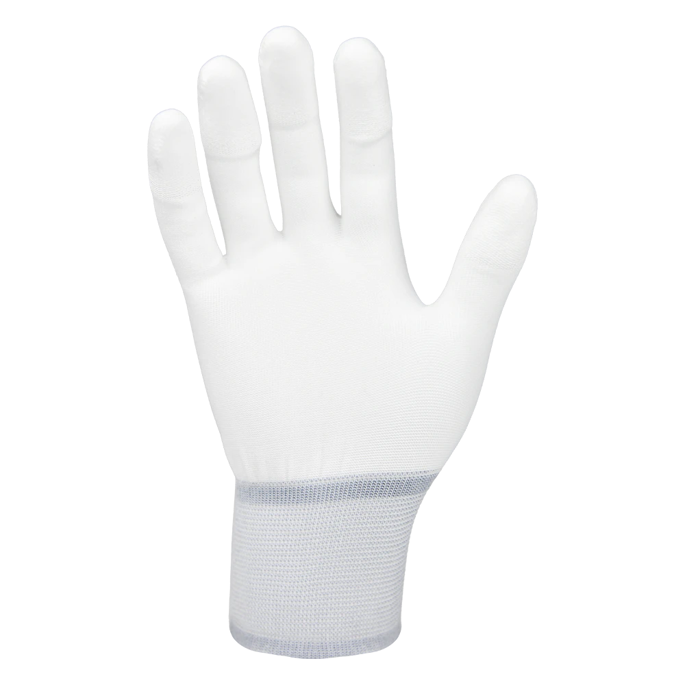 109-0007 - ESD PU Tip Glove - Nylon (1) ESD PU Tip Gloves Nylon - Antistat