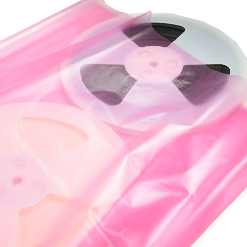 Pink Antistatic Gusset Bag