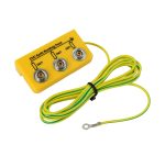 Under Bench Earth Bonding Bracket - 3 x 10mm stud - Antistat