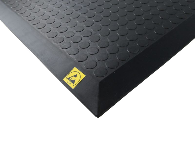 ESD Anti-Slip and Oil Resistant Matting - Disc - Antistat