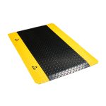 Antistatic Black Anti-Fatigue Deck Matting - Corner - Antistat