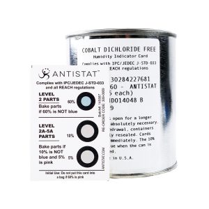 Humidity Indicator Card - Cobalt Dichloride Free - With Tin - Antistat