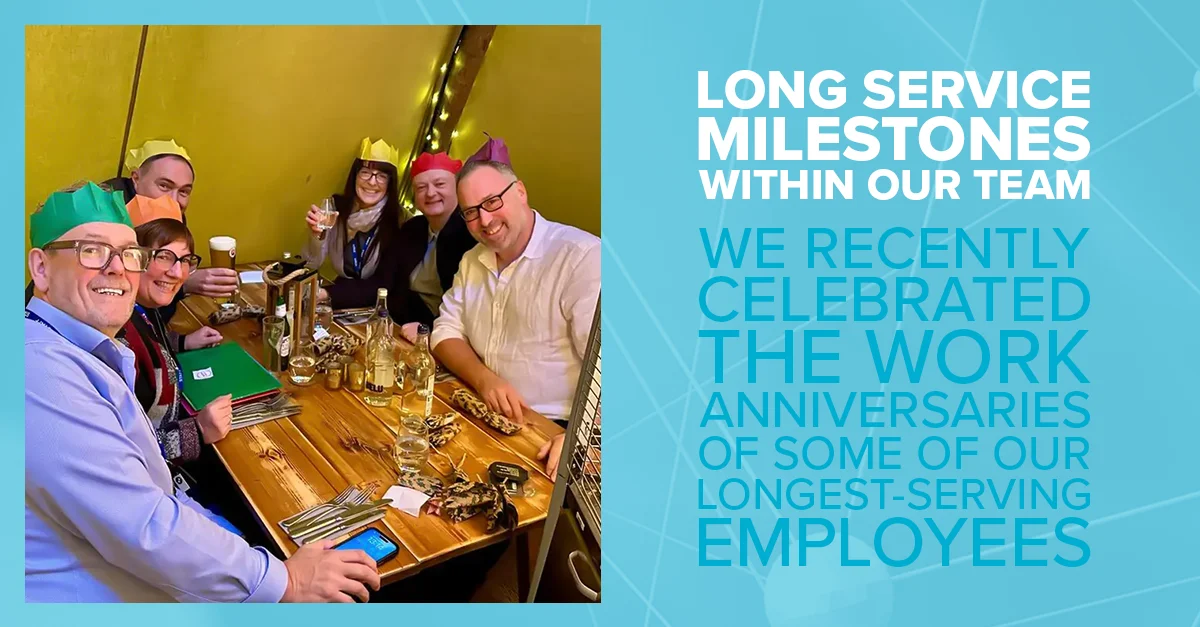 Antistat Team - Long Service Milestones