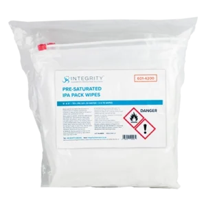 601-4200 - Integrity Pre Wetted Wipes (1) IPA wipes