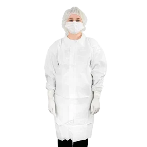 600-5002E - IC601 Disposable Lab Coat (1) disposable lab coat